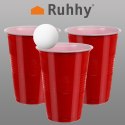 Gra Beer Pong- 50 kubeczków Ruhhy 21232