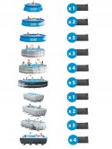 MATA SOLARNA PODGRZEWAJĄCA WODĘ DO BASENU INTEX 28685