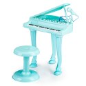 FORTEPIAN ORGANKI KEYBOARD PIANINO Z MIKROFONEM MP3